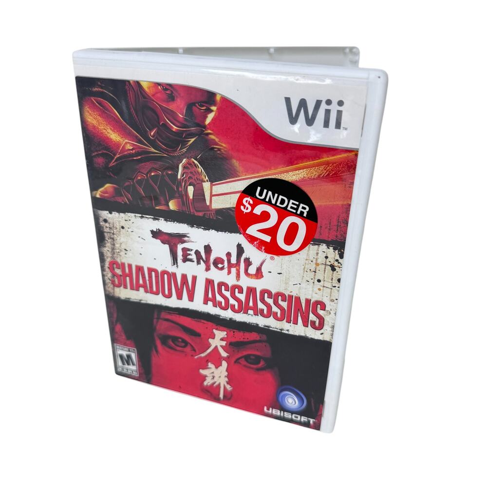 Tenchu: Shadow Assassins (Nintendo Wii 2009) Martial Arts Ubisoft Video Game CIB